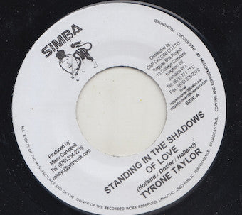 Tyrone Taylor : Standing In The Shadows Of Love / Reach Out (7", Single)