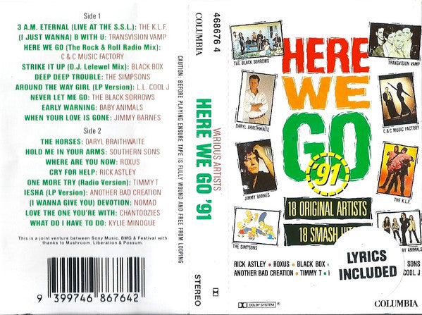 Various : Here We Go '91 (Cass, Comp)