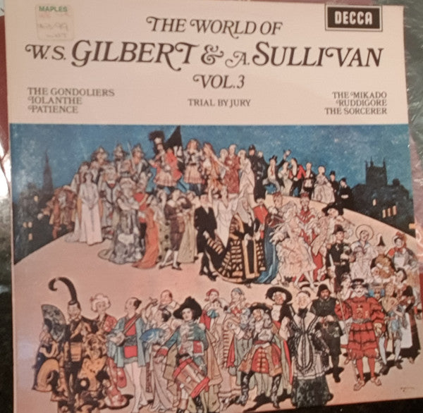 Gilbert & Sullivan : The World Of W. S. Gilbert & A. Sullivan - Vol.3 (LP)