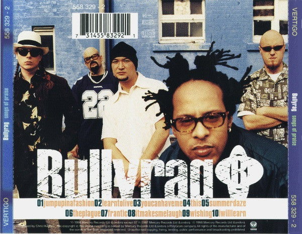 Bullyrag : Songs Of Praise (CD, Album)