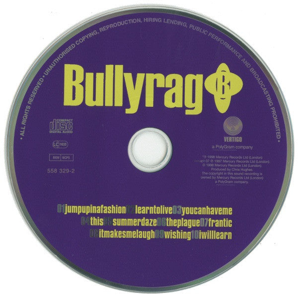 Bullyrag : Songs Of Praise (CD, Album)