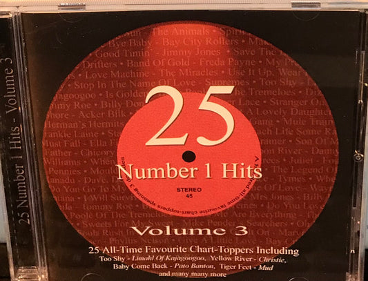 Various : 25 /number 1 Hits Volume 3 (CD, Album, Comp)