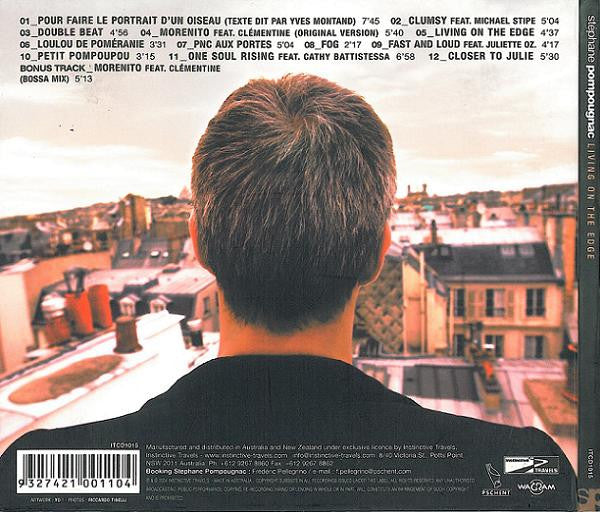 Stéphane Pompougnac : Living On The Edge (CD, Album, P/Mixed, Dig)