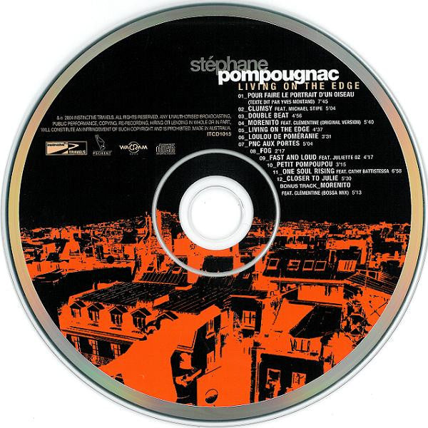Stéphane Pompougnac : Living On The Edge (CD, Album, P/Mixed, Dig)