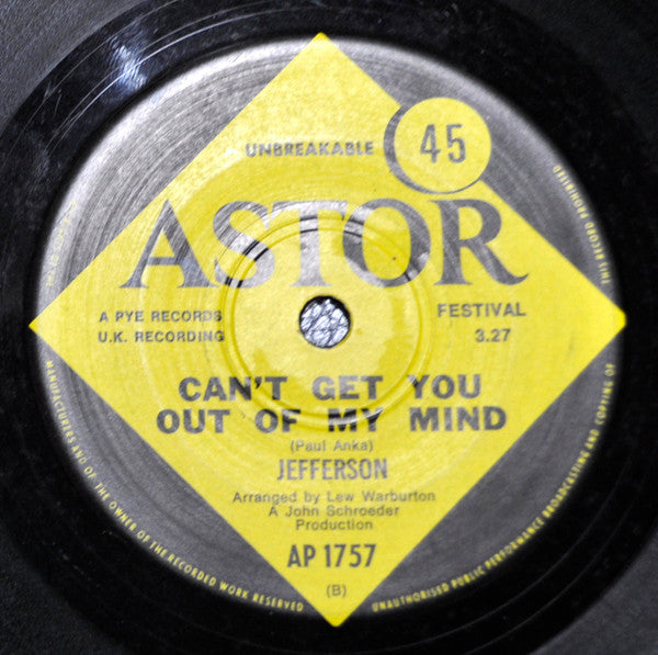 Jefferson (3) : Spider (7", Single)