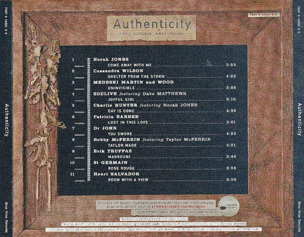 Various : Authenticity (CD, Promo, Smplr)