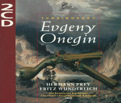 Pyotr Ilyich Tchaikovsky, Hermann Prey, Fritz Wunderlich, Bayerisches Staatsorchester, Joseph Keilberth : Evgeny Onegin (2xCD, Unofficial)