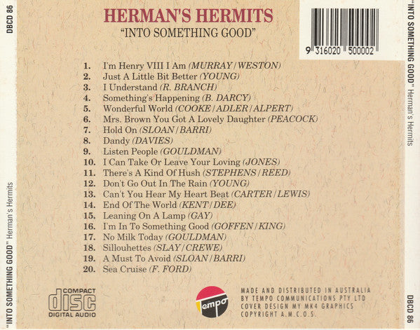 Hermann's Hermits* : Into Something Good (CD, Comp)