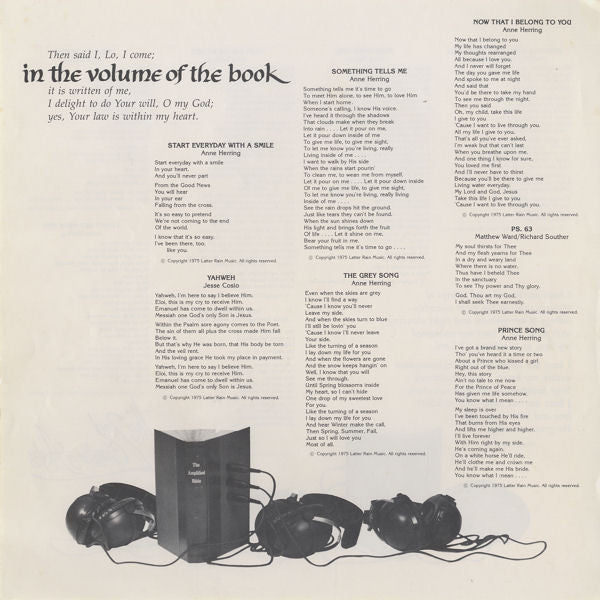 The 2nd Chapter Of Acts* : In The Volume Of The Book (LP, Album)