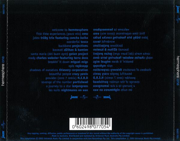 Various : Hemmesphere One (CD, Comp)