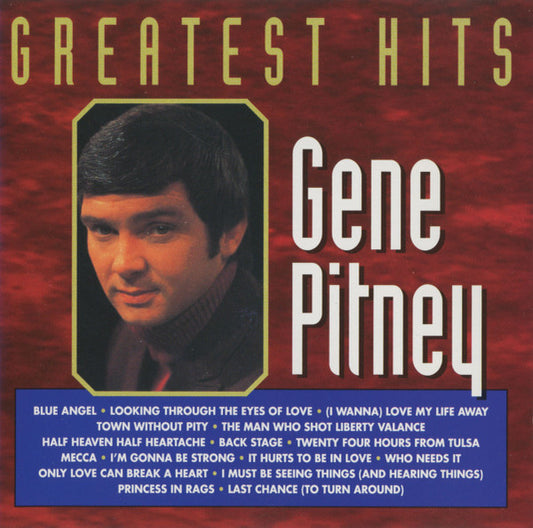 Gene Pitney : Gene Pitney Greatest Hits (CD, Comp)