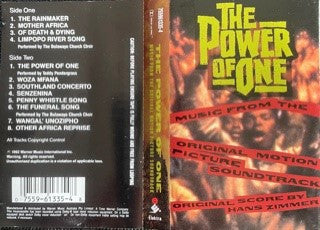 Hans Zimmer : The Power Of One (Original Motion Picture Soundtrack) (Cass, Album, XDR)