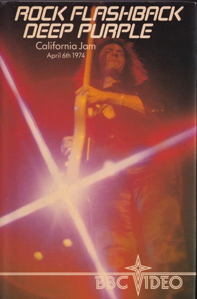 Deep Purple : Rock Flashback, California Jam April 6th 1974 (VHS, PAL)