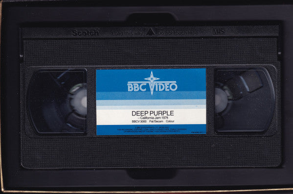 Deep Purple : Rock Flashback, California Jam April 6th 1974 (VHS, PAL)