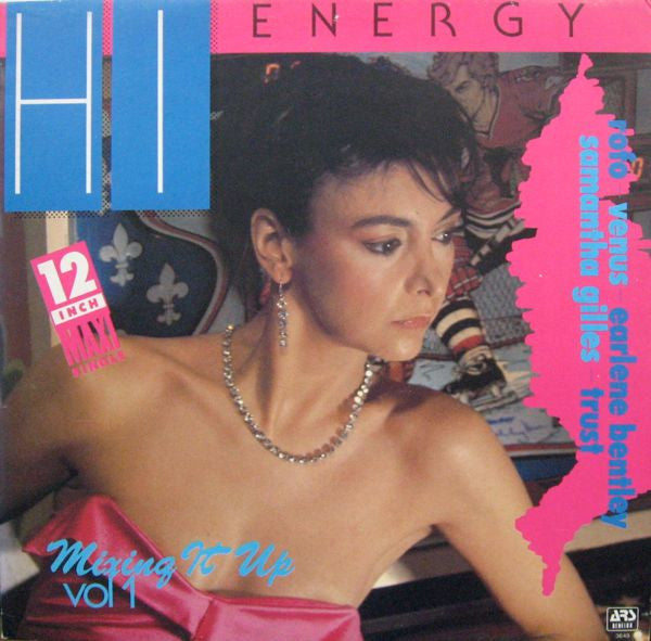 Various : Hi Energy - Mixing It Up Vol 1 (12", Maxi, P/Mixed)