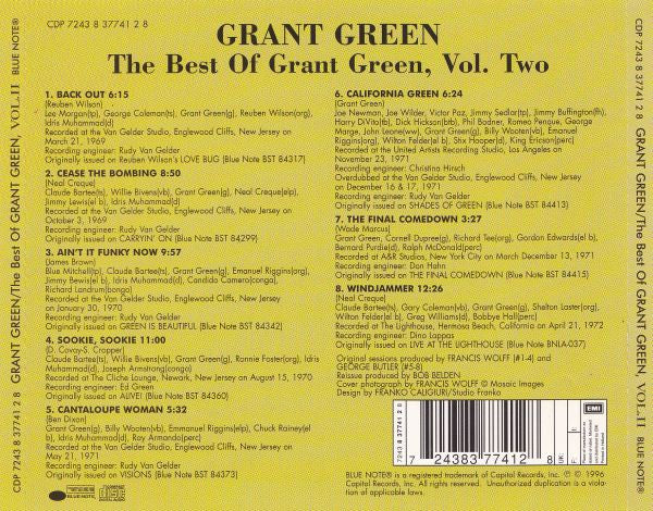 Grant Green : The Best Of Grant Green Vol. II (CD, Comp)