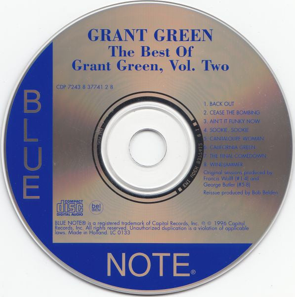 Grant Green : The Best Of Grant Green Vol. II (CD, Comp)