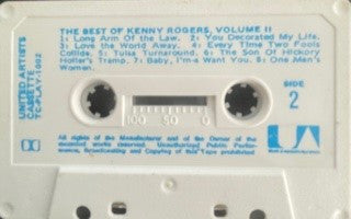 Kenny Rogers : The Best Of Kenny Rogers Vol. 2 (Cass, Comp)