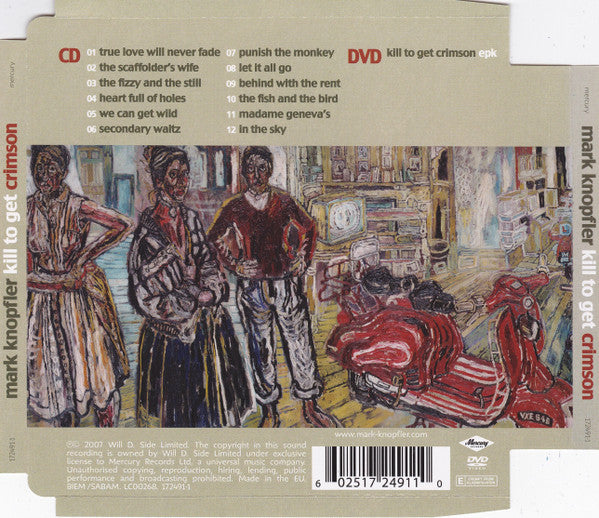 Mark Knopfler : Kill To Get Crimson (CD, Album + DVD-V + Sup)