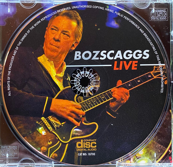 Boz Scaggs : Live (CD)