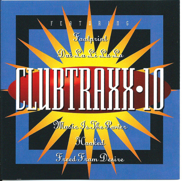Various : Clubtraxx 10 (CD, Comp)