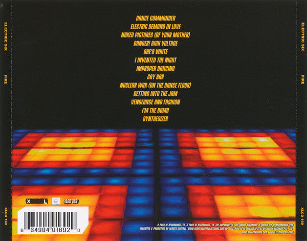 Electric Six : Fire (CD, Album)
