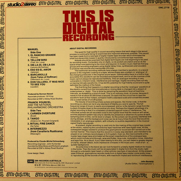 Manuel And His Music Of The Mountains / Franck Pourcel : This Is Digital Recording (LP, Album)