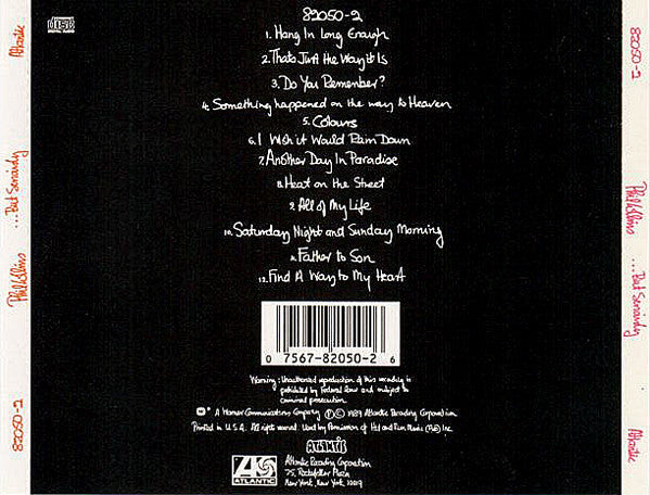 Phil Collins : ...But Seriously (CD, Album)