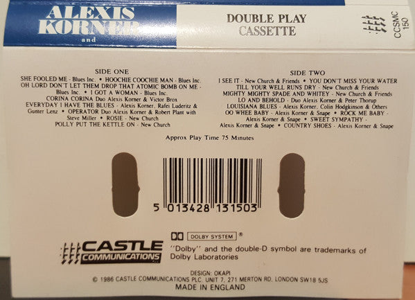 Alexis Korner : Alexis Korner And (1961-1972) (Cass, Comp, RM, Dou)