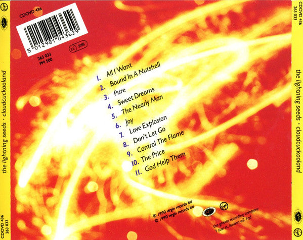 The Lightning Seeds* : Cloudcuckooland (CD, Album)