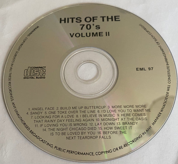 Various : Hits Of The 70's Volume 2 (CD, Comp)