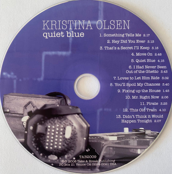 Kristina Olsen : Quiet Blue (CD, Album)