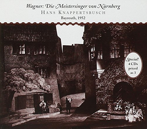 Richard Wagner, Hans Knappertsbusch, Otto Edelmann, Lisa Della Casa, Hans Hopf, Kurt Böhme : Die Meistersinger Von Nürnberg (4xCD, Album, RM)