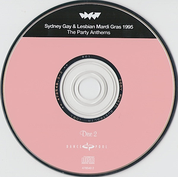 Various : Sydney Gay & Lesbian Mardi Gras 1995 (The Party Anthems) (2xCD, Comp)