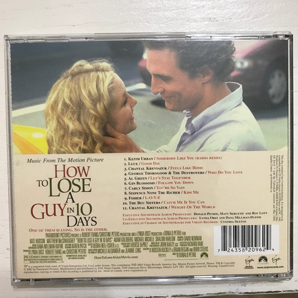 Various : How To Lose A Guy In 10 Days - Music From The Motion Picture (CD, Comp, Copy Prot.)