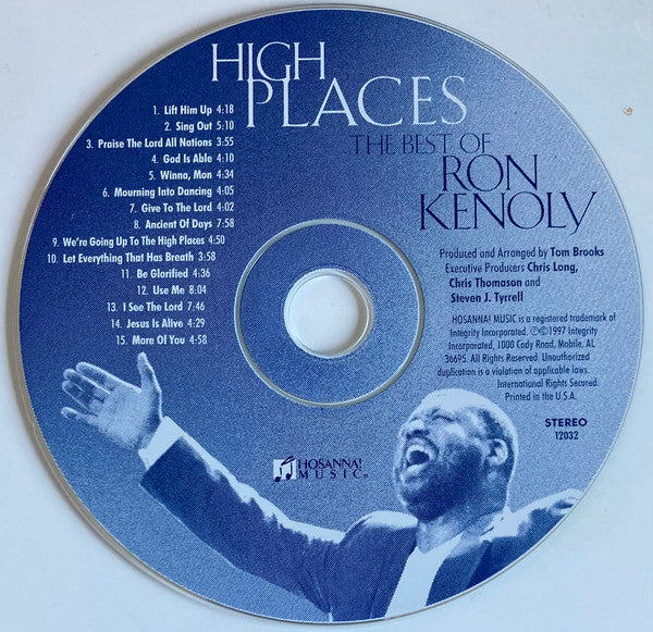 Ron Kenoly : High Places (The Best Of Ron Kenoly) (CD, Comp)