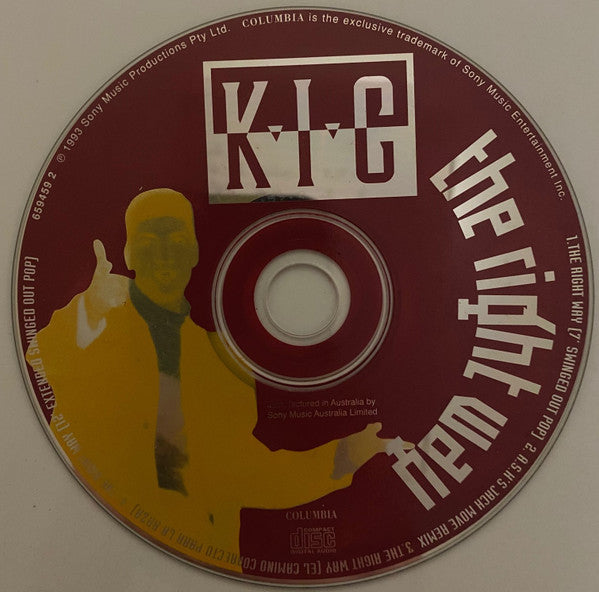 K.I.C : The Right Way (CD, Maxi)