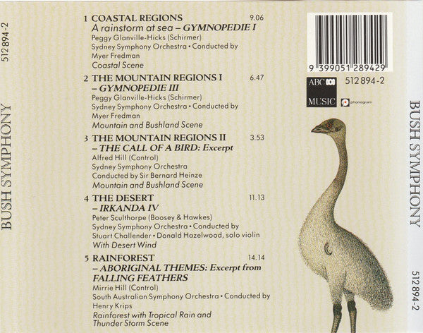ABC Symphony Orchestras* : Bush Symphony (CD, Comp)