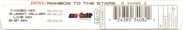 Dune (3) : Rainbow To The Stars (CD, Maxi)