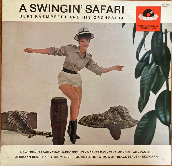 Bert Kaempfert & His Orchestra : A Swingin' Safari (LP, Album)