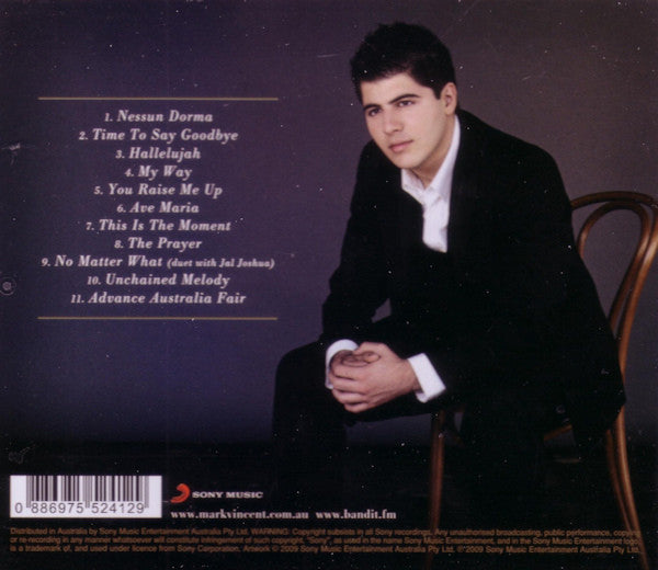Mark Vincent (3) : My Dream, Mio Visione (CD, Album)