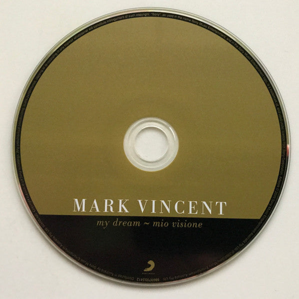 Mark Vincent (3) : My Dream, Mio Visione (CD, Album)