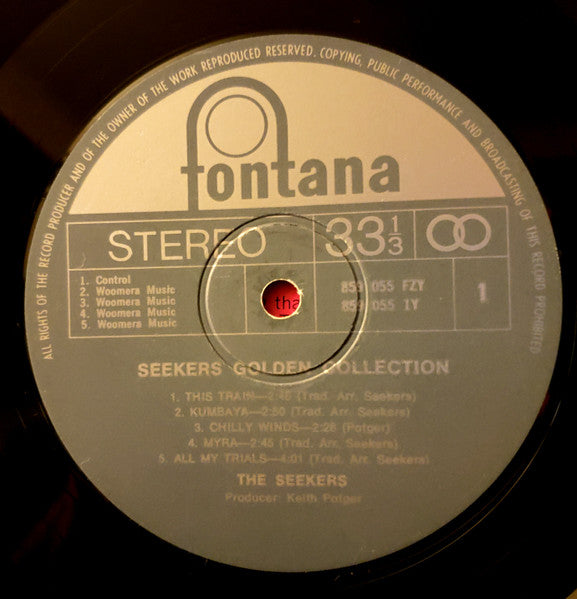 The Seekers : Seekers Golden Collection (LP, Comp, RE, Ele)