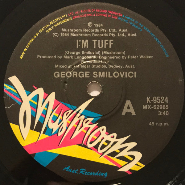 George Smilovici : I'm Tuff (7", Single)