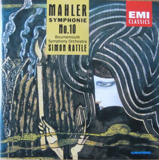Mahler* - Bournemouth Symphony Orchestra, Simon Rattle* : Symphonie No.10 (CD, Album, RE)
