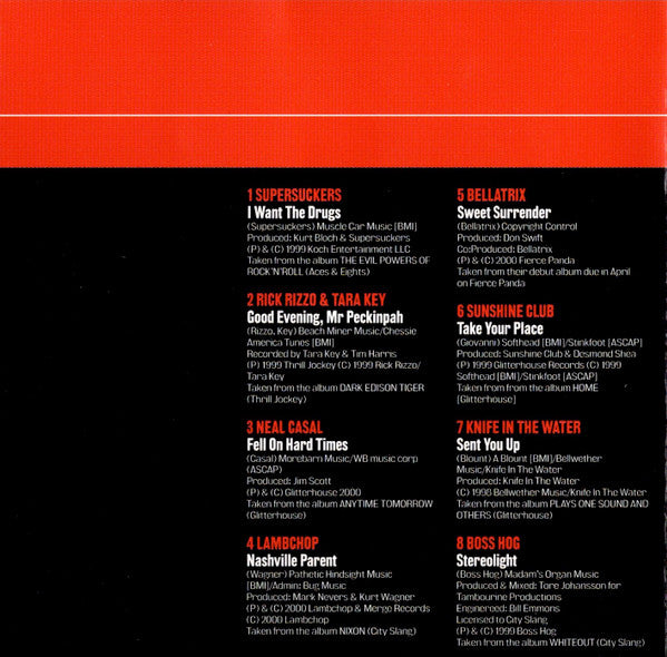 Various : Unconditionally Guaranteed 2000.2 (Uncut's Guide To The Month's Best Music) (CD, Comp, Promo)