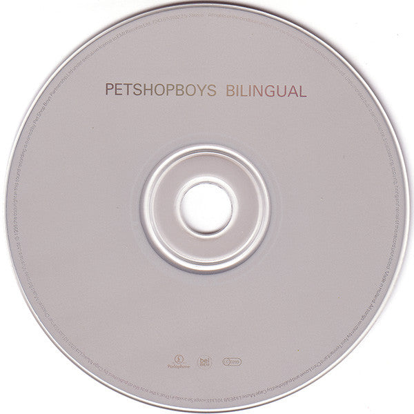 Pet Shop Boys : Bilingual (CD, Album)