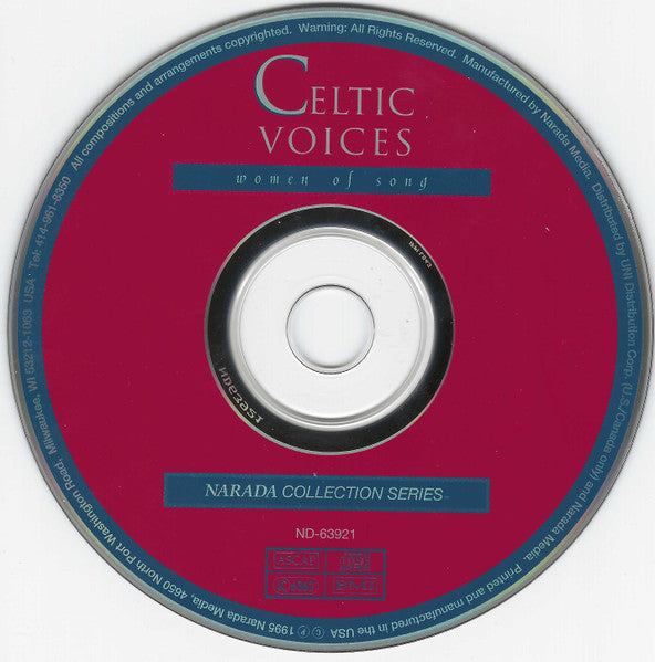 Various : Celtic Voices (Women Of Song) (CD, Comp)