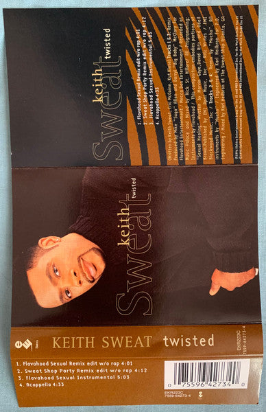 Keith Sweat : Twisted (Cass, Single)