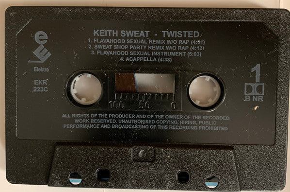 Keith Sweat : Twisted (Cass, Single)